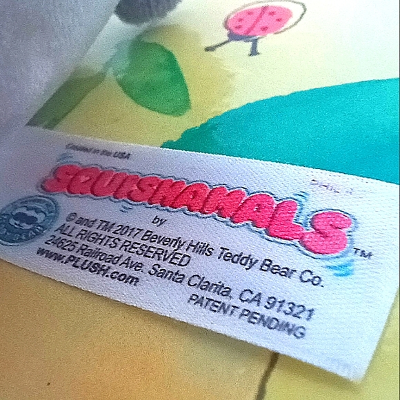 Squeezamals / Squishamals Grey Rabbit/Bunny named Beth. Slow-rise Squishy Plush - Picture 3 of 3